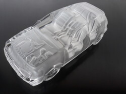 Nachtmann Magic Crystal Volkswagen Golf3 ólomkristály papírnehezék