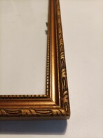 Antik képkeret üvegével / 37.5x28 cm / fekvő