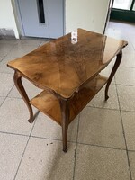 Intarziás kis asztal (65*47*75cm)