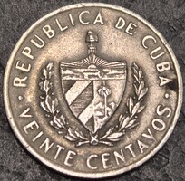Kuba 20 centavo, 1962., José Martí