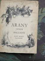 Arany János balladái cimu konyv Zichy Mihály rajzaival