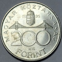 Ezüst 200 Ft 1995 Ritkább évszám