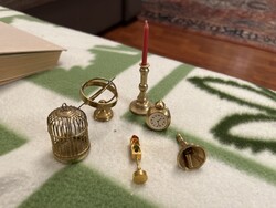 Gyűjteményes réz miniatűrök, hibátlan állapotban!