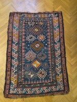 Antik Kaukázusi kéz icsomozàsú  szőnyeg  160 X 114 cm