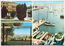 Balatonfüred - mozaik képeslap   1972