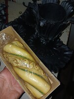 Régi barokkos gyertya dobozában