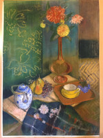 Záray Lucy - Art deco csendélet, 1930-as évek