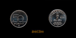 50 FORINT - 2020 - NEMZETKÖZI EUCHHARISZTIKUS KONGRESSZUS BUDAPEST- alkalmából