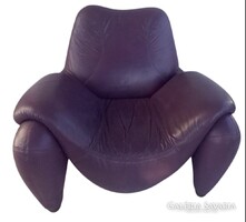 Design Italy bőr fotel ALKUDHATÓ