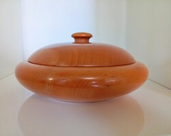 Mid century nagyméretű art deco fadoboz 21.5 x 10 cm