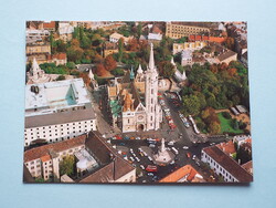 Képeslap (67) - Budapest - Mátyás templom 1990-es évek - díjjegyes (II. János Pál pápa)