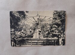 BUDAPEST VIDÁM PARK, KÖRHINTA - RÉGI KÉPESLAP - ALKUDHATÓ!