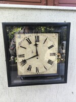Antique Empire Biedermeier Frame Wall Clock, Library Clock with Rare Mechanism..1803 Date. Video!!