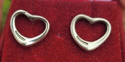 Eredeti TIFFANY & Co Elsa Peretti "Open Heart" / "Nyitott Szív" Fülbevaló!