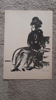 Vaszary J: Hölgy kalapban