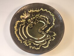Különleges jelzett retro falitányèr 27,5cm