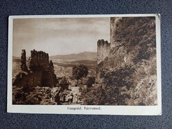 D206570  VISEGRÁD  Várromok 1930-40  régi képeslap
