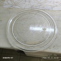 Mikrohullámú sütő üveg tányér, tálca eladó!  24,5 cm