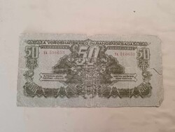 50 pengő 1944-ből, ötven pengő