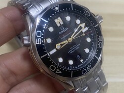 OMEGA Seamaster Diver 300M James Bond 60th Anniversary automata férfi óra,5A+,saját fotók
