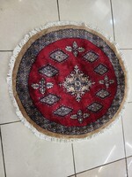 Kör alakú 85 cm kézi csomózású gyapjú perzsa szőnyeg. BFZ838