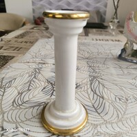 Porcelán fehér porcelán gyertyatartó, váza eladó!15 cm