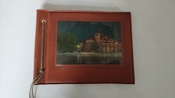 Régi, retró fotóalbum, Városliget. 17x23 cm.