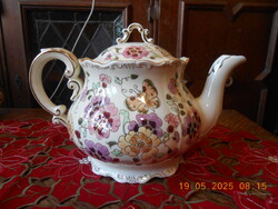 Zsolnay pillangós tea kiöntő