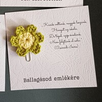 Ballagási üdvözlőkártya és könyvjelző egyben ovisoknak