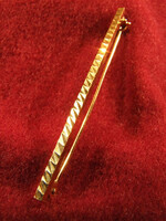 AMERIK K&L márkájú aranyozott fém kitűző (080812)