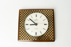 Mid Century JUNGHANS Kerámia Falióra / Régi Német / Retró