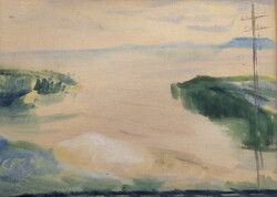 BALATON, AKVARELL