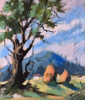 Sztelek Norbert (1884-1956): BOGLYÁK A KERESZTHEGGYEL