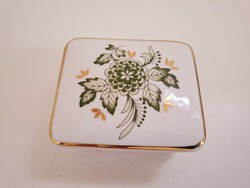 Hollóházi Erika Mintás Porcelán Ékszertartó