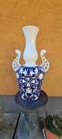 Hatalmas Hollóházi trófea váza -Ritka nagy ( kb 40-45 cm ) Hatalmas és hibátlan