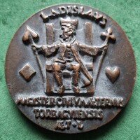 Huszár Lajos, Csúcs Ferenc: Egy kártyaparti emlékére, Kelényi László érem, 1948