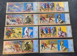 Bélyeg- Jemeni Köztársaság , 1972., München olimpia blokk