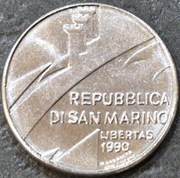 San Marino 100 Líra, 1990 Tizenhat Évszázad Történelem