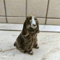 Zsolnay  porcelán kutya, spániel eladó!