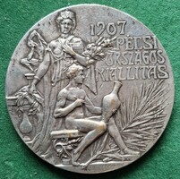 Szirmai (Szirmay) Antal: Pécsi Országos Kiállítás 1907, érem