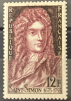 Szent Simon - francia postatiszta bélyeg 1955