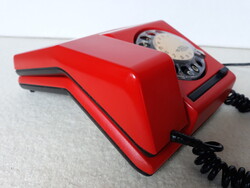 Retro CB 811 MM Piros tárcsás telefon