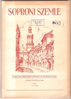 Csatkai Endre: Soproni Szemle 1969. 1-3. szám