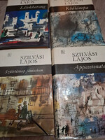 4 darab Szilvási Lajos könyv (Appassionata, Lélekharang, Ködlámpa, Születésnap júniusban)