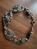 Antik ezüst karkötő