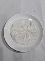 Herendi porcelán falitál