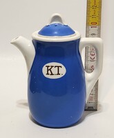 Gránit kiöntő, tejes "K.T." Központi Tejcsarnok?