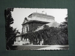 Képeslap,Velence,Hauszmann-Gschwindt-kastély,ÉDOSZ-üdülő látkép,részlet, 1958-