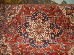 Antik nagy méretű  mokett terítő    163 cm X 130 cm