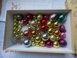 Karácsonyi csomag! Díszek, izzósor/ karácsonyi fényfüzér, girlandok